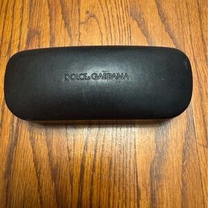 Dolce & Gabbana Elegant Black Eyewear Case
